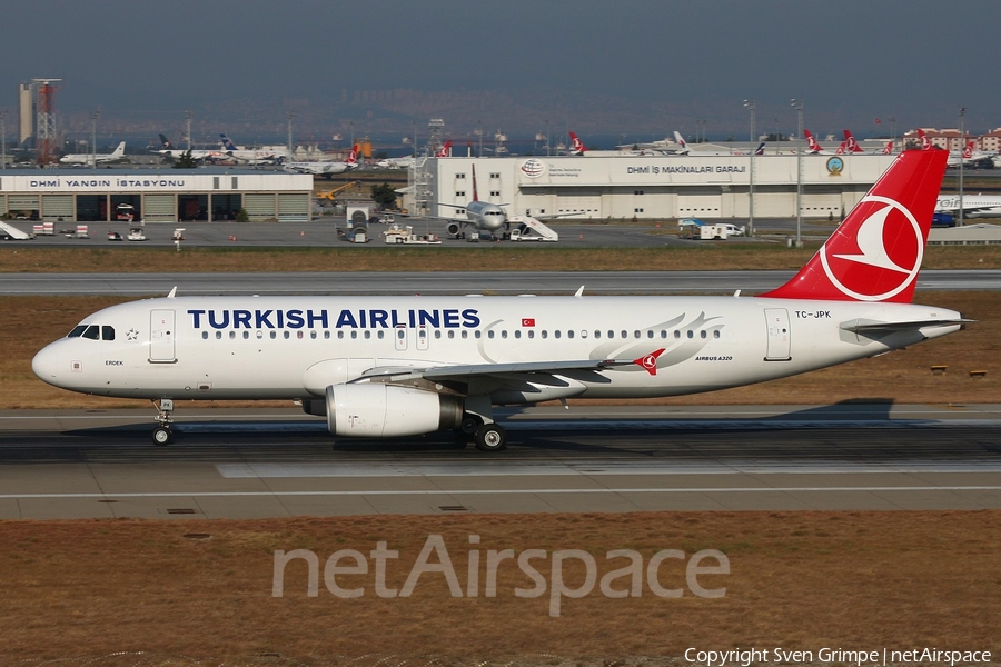 Turkish Airlines Airbus A320-232 (TC-JPK) | Photo 88220