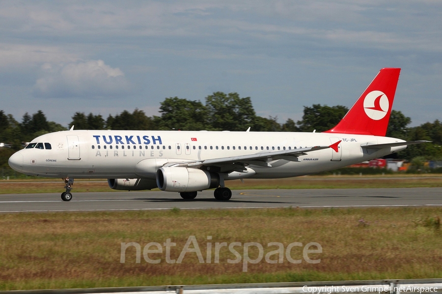 Turkish Airlines Airbus A320-232 (TC-JPL) | Photo 17820