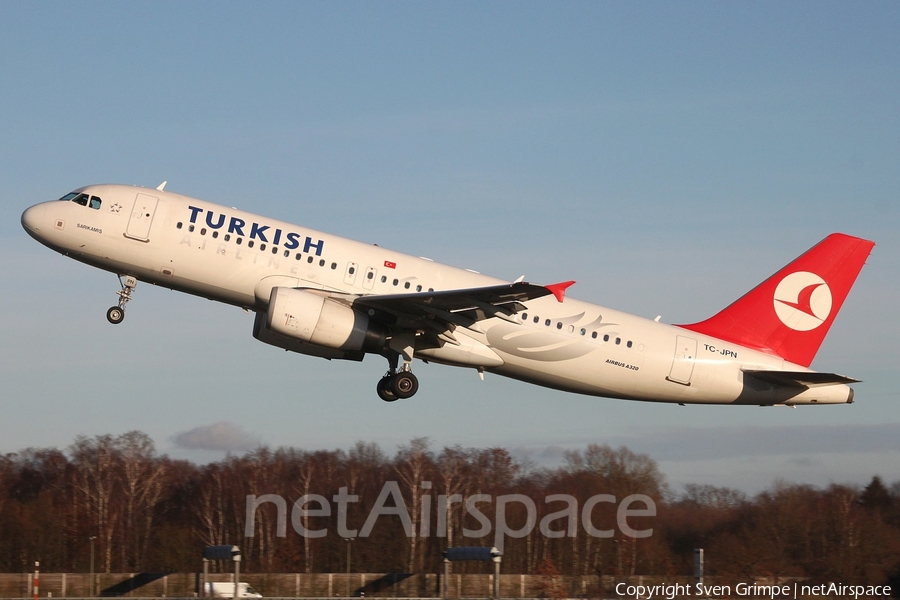 Turkish Airlines Airbus A320-232 (TC-JPN) | Photo 17957