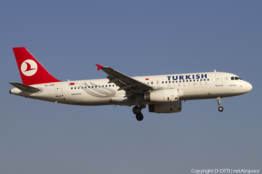 Turkish Airlines Airbus A320-232 (TC-JPN) | Photo 316888