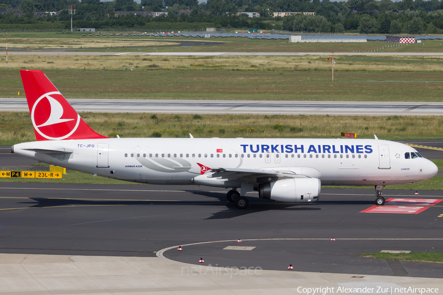 Turkish Airlines Airbus A320-232 (TC-JPO) | Photo 104043