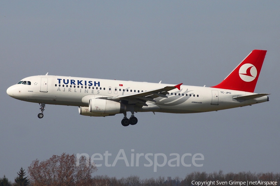 Turkish Airlines Airbus A320-232 (TC-JPO) | Photo 18358