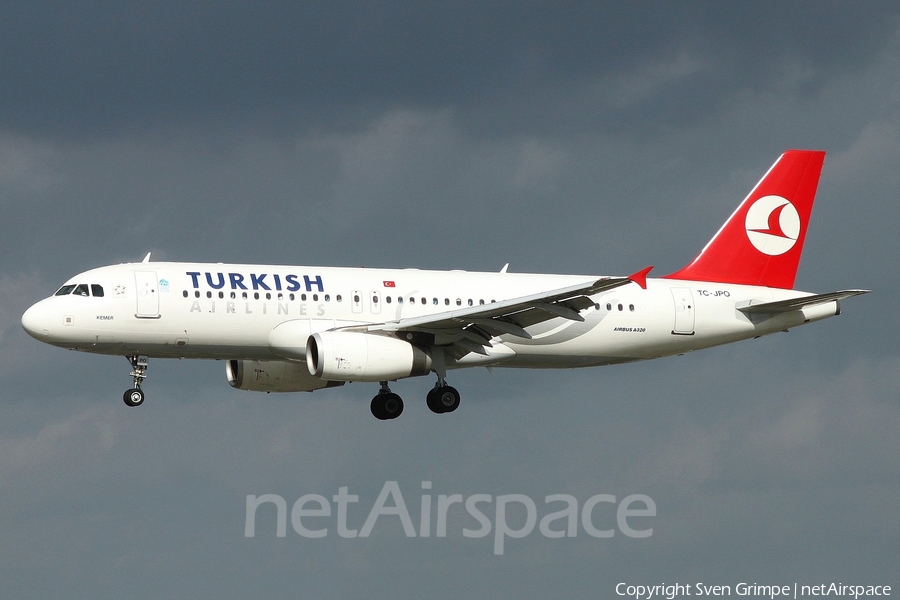 Turkish Airlines Airbus A320-232 (TC-JPO) | Photo 35036