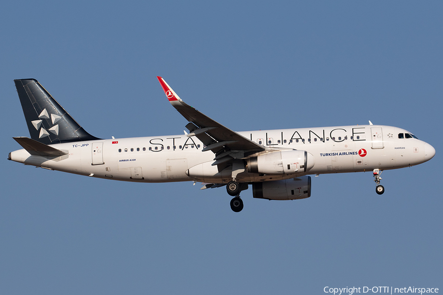 Turkish Airlines Airbus A320-232 (TC-JPP) | Photo 641017