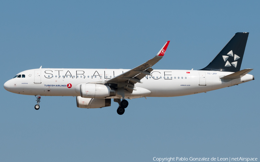 Turkish Airlines Airbus A320-232 (TC-JPP) | Photo 334248