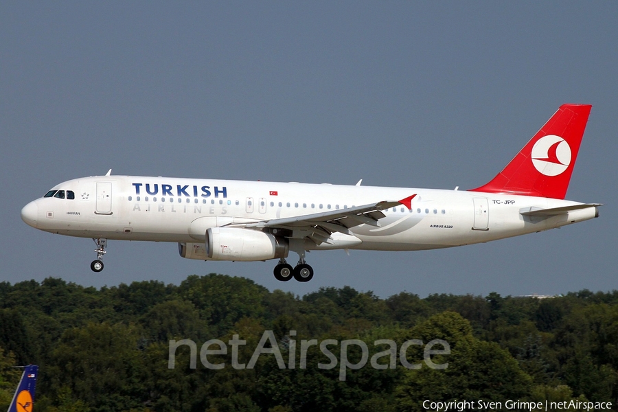 Turkish Airlines Airbus A320-232 (TC-JPP) | Photo 53181