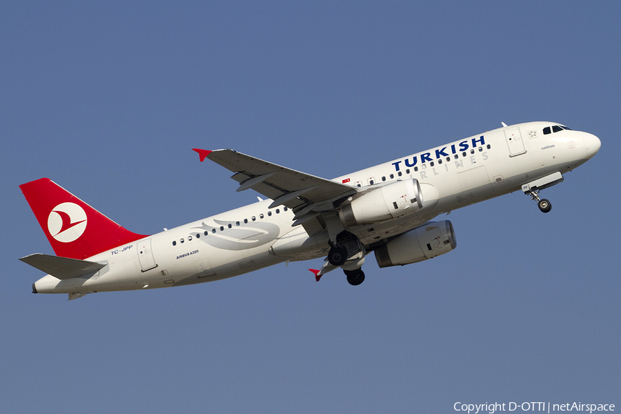 Turkish Airlines Airbus A320-232 (TC-JPP) | Photo 318347