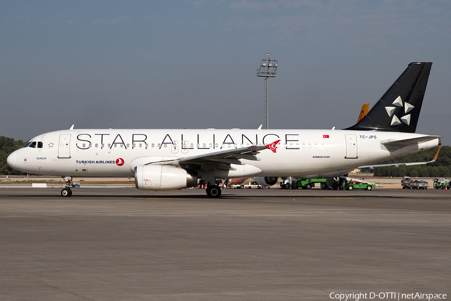 Turkish Airlines Airbus A320-232 (TC-JPS) | Photo 599630
