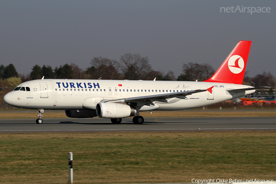 Turkish Airlines Airbus A320-232 (TC-JPS) | Photo 42951