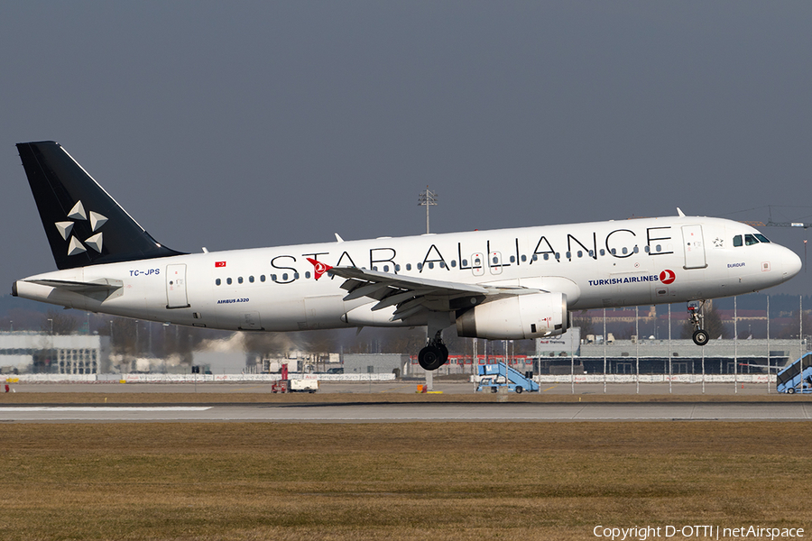 Turkish Airlines Airbus A320-232 (TC-JPS) | Photo 233190