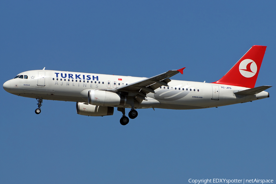 Turkish Airlines Airbus A320-232 (TC-JPS) | Photo 276267
