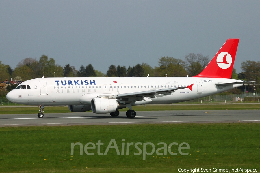 Turkish Airlines Airbus A320-214 (TC-JPU) | Photo 35012