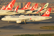Turkish Airlines Airbus A320-214 (TC-JPU) at  Istanbul - Ataturk, Turkey