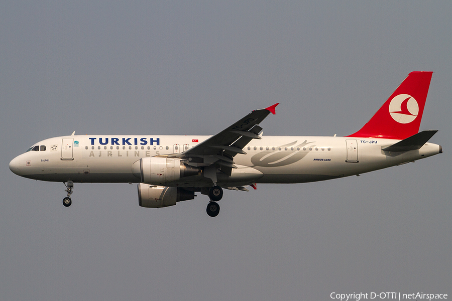 Turkish Airlines Airbus A320-214 (TC-JPU) | Photo 307514