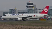 Turkish Airlines Airbus A320-214 (TC-JPV) at  Dusseldorf - International, Germany