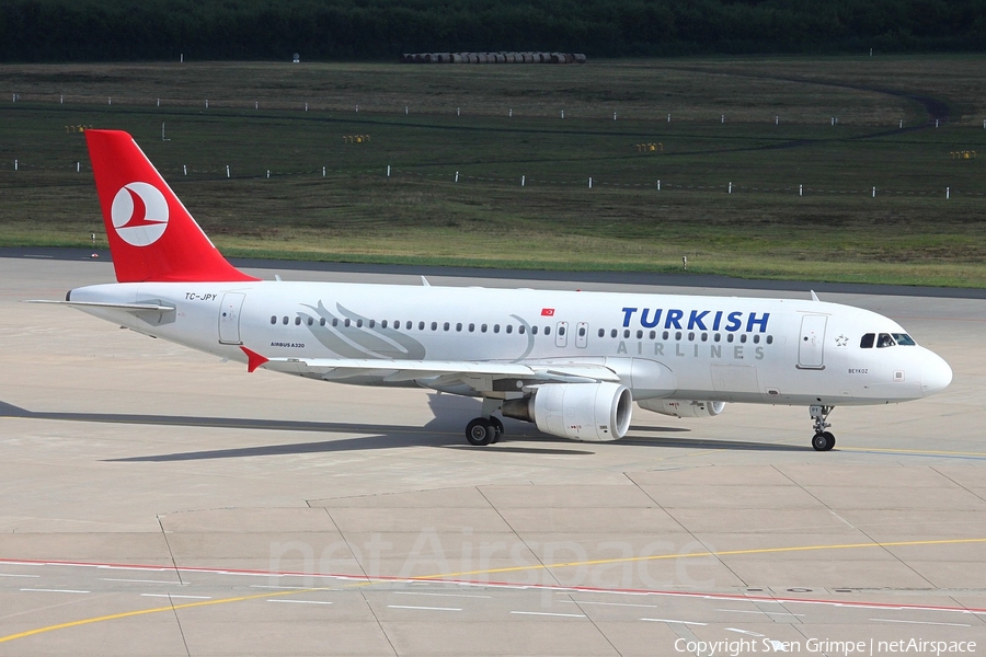 Turkish Airlines Airbus A320-214 (TC-JPY) | Photo 31599