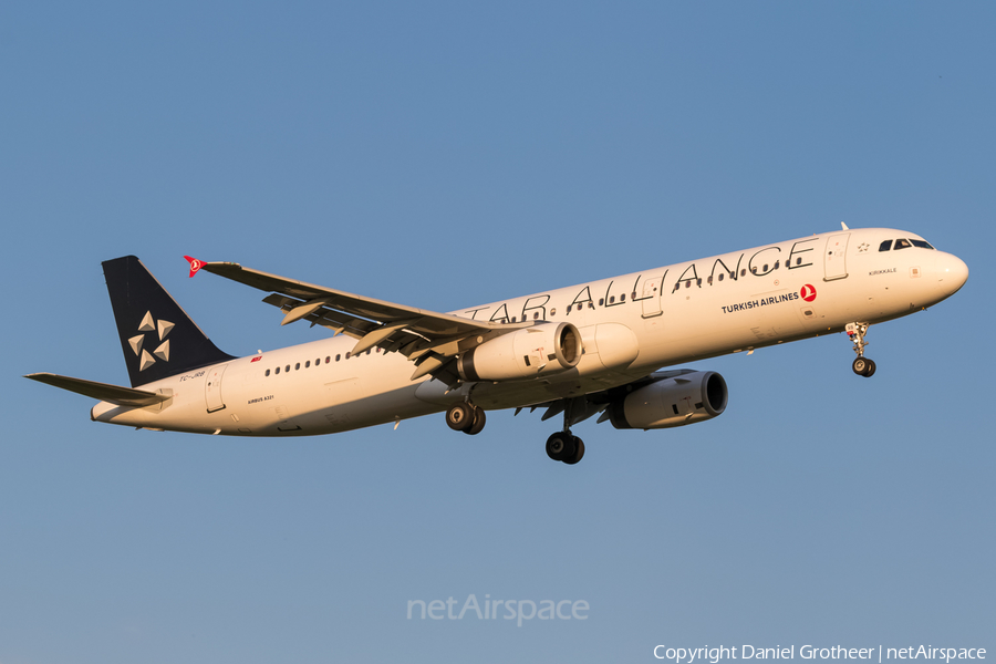 Turkish Airlines Airbus A321-231 (TC-JRB) | Photo 116779