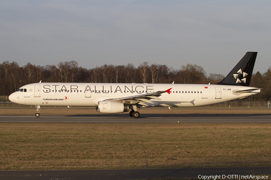 Turkish Airlines Airbus A321-231 (TC-JRB) | Photo 346664