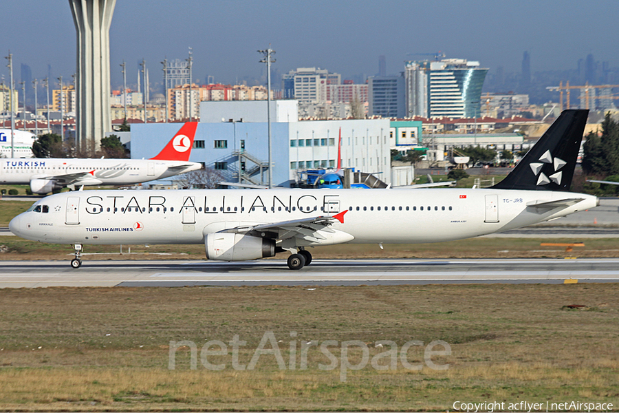 Turkish Airlines Airbus A321-231 (TC-JRB) | Photo 223253