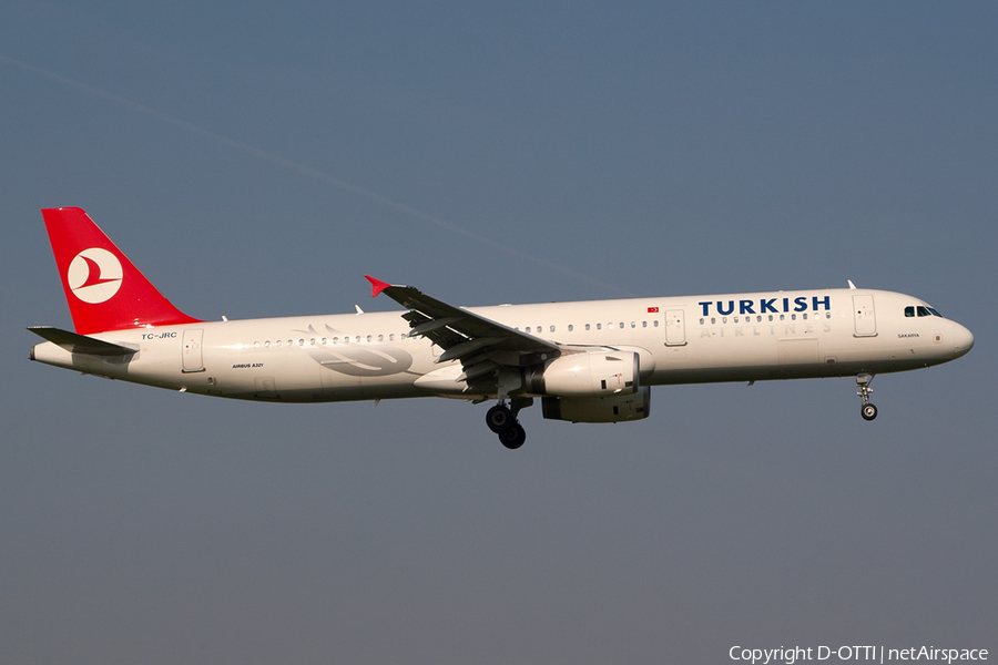 Turkish Airlines Airbus A321-231 (TC-JRC) | Photo 199014