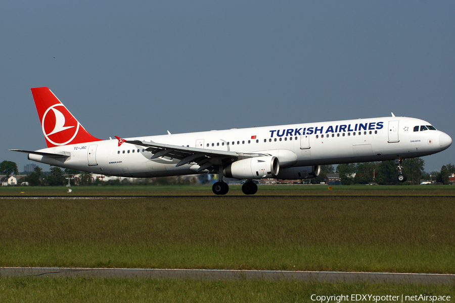 Turkish Airlines Airbus A321-231 (TC-JRC) | Photo 291233