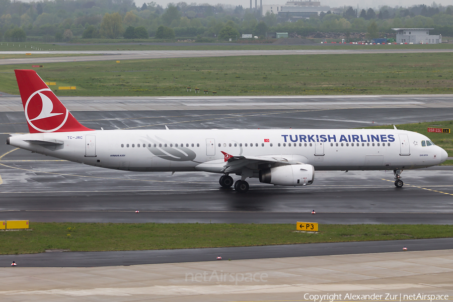 Turkish Airlines Airbus A321-231 (TC-JRC) | Photo 412518