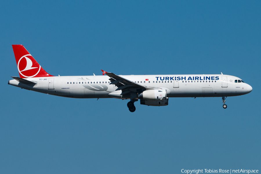 Turkish Airlines Airbus A321-231 (TC-JRC) | Photo 310677