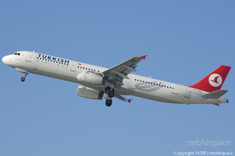 Turkish Airlines Airbus A321-231 (TC-JRD) | Photo 100046