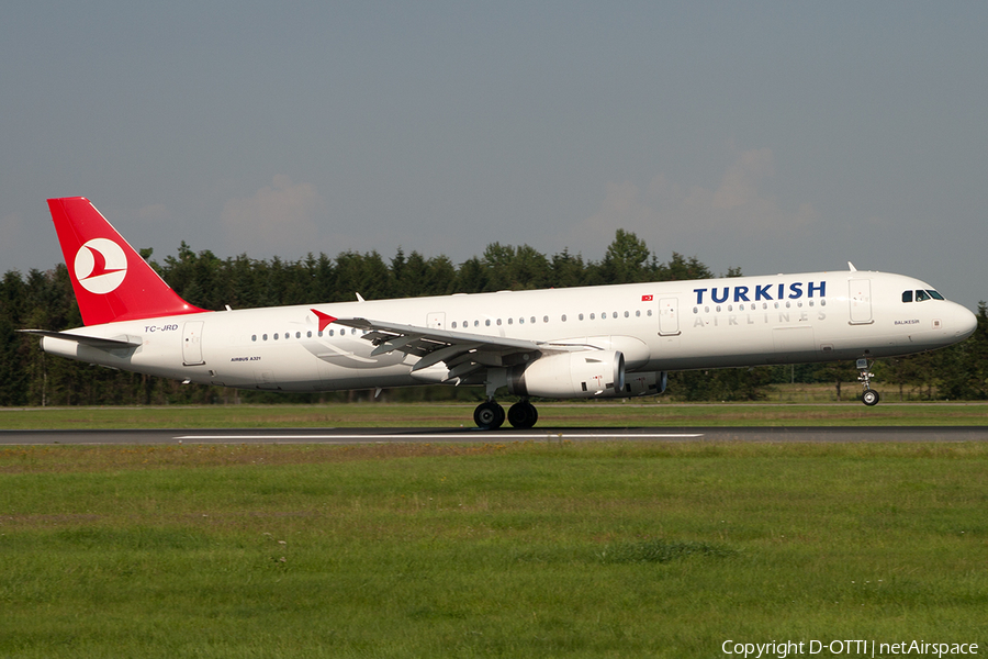Turkish Airlines Airbus A321-231 (TC-JRD) | Photo 202218