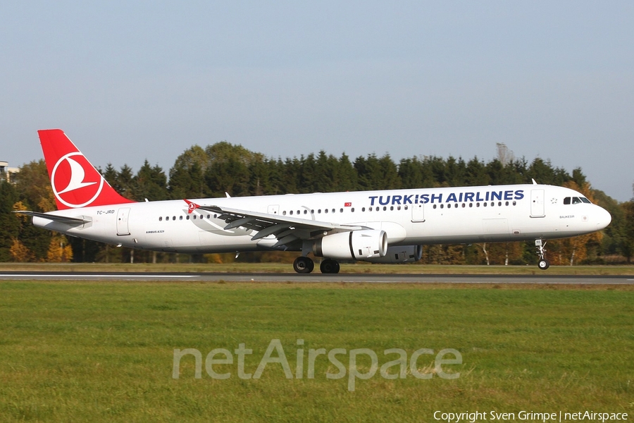 Turkish Airlines Airbus A321-231 (TC-JRD) | Photo 33435