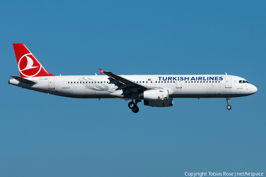 Turkish Airlines Airbus A321-231 (TC-JRD) | Photo 310432