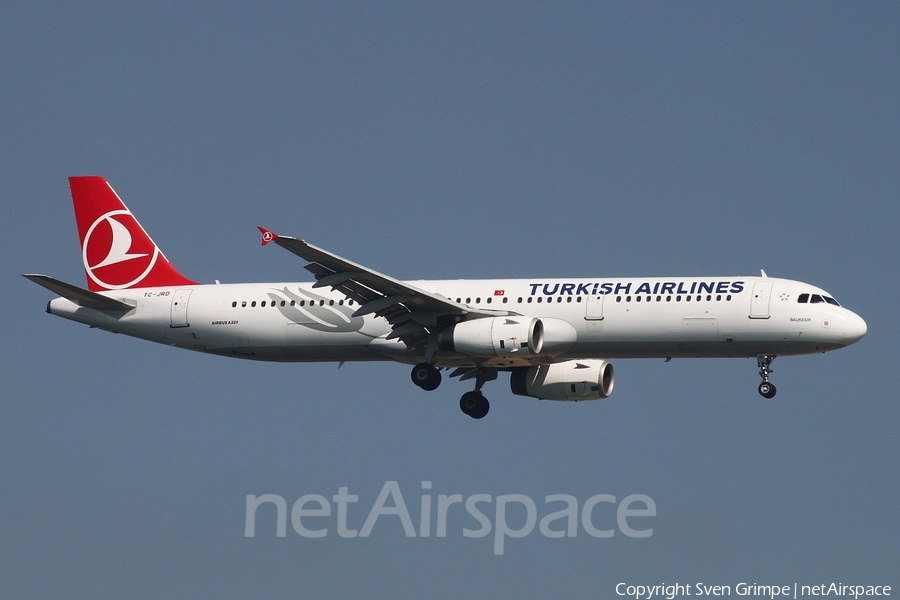 Turkish Airlines Airbus A321-231 (TC-JRD) | Photo 83441