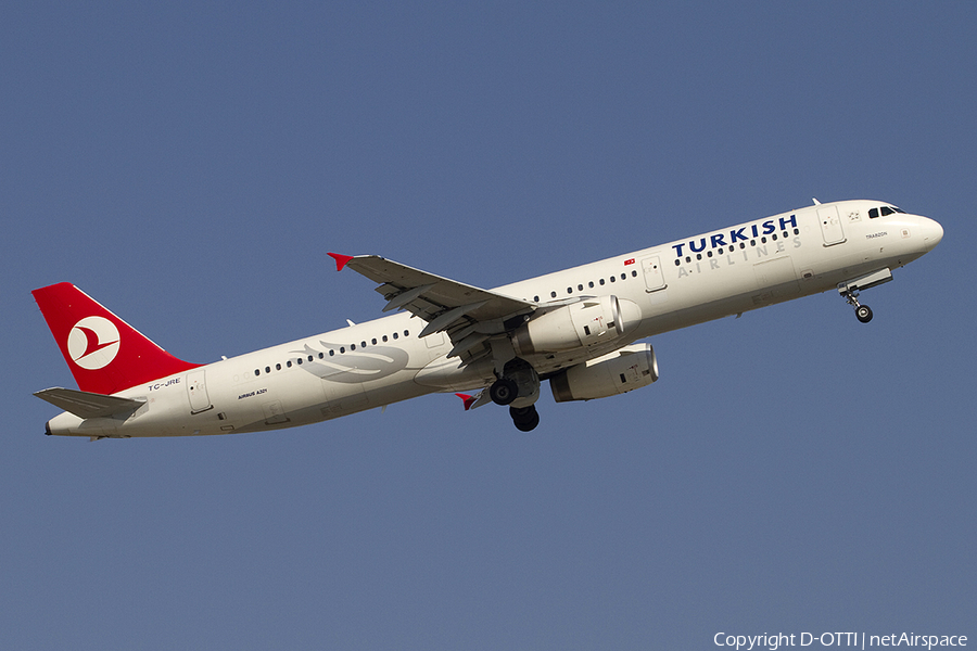 Turkish Airlines Airbus A321-231 (TC-JRE) | Photo 318343