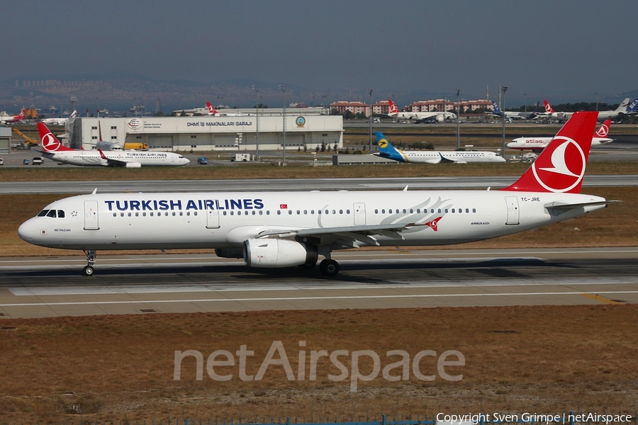 Turkish Airlines Airbus A321-231 (TC-JRE) | Photo 88854