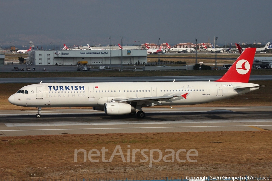 Turkish Airlines Airbus A321-231 (TC-JRG) | Photo 84483