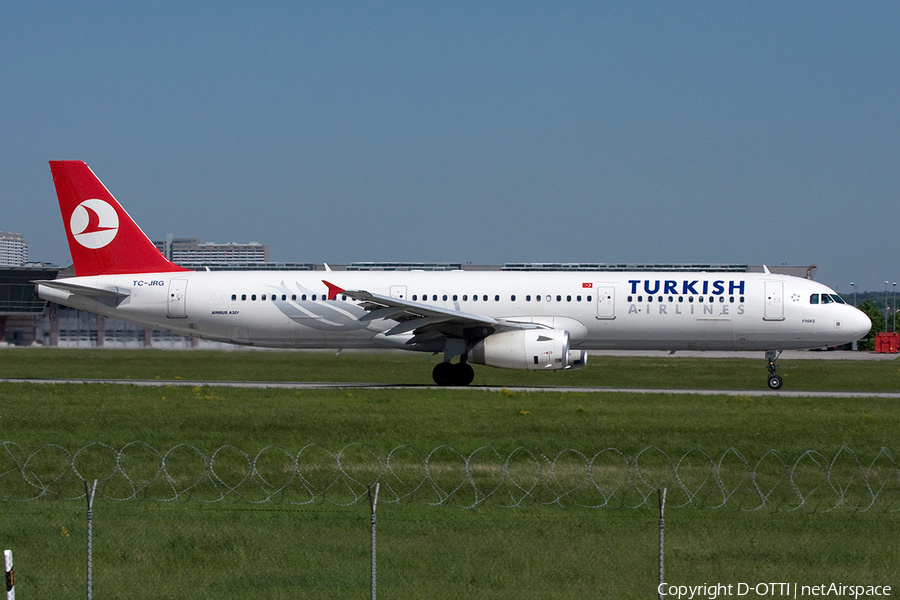 Turkish Airlines Airbus A321-231 (TC-JRG) | Photo 257425