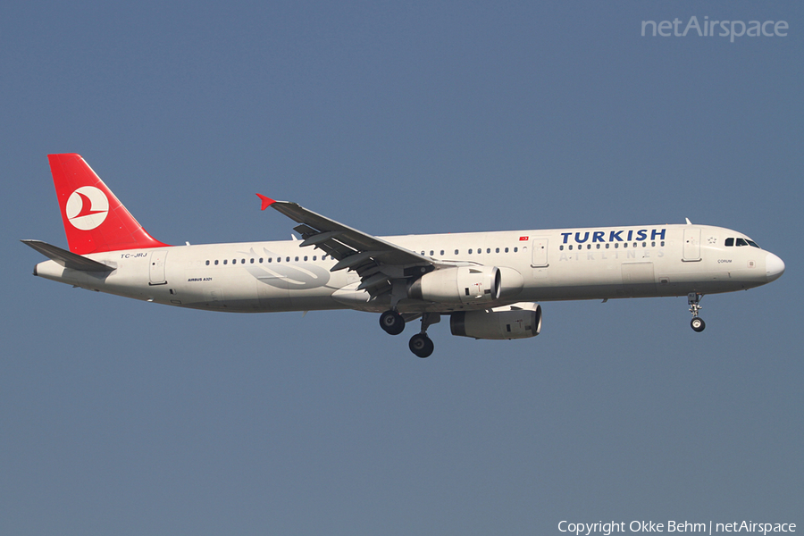 Turkish Airlines Airbus A321-231 (TC-JRJ) | Photo 44055