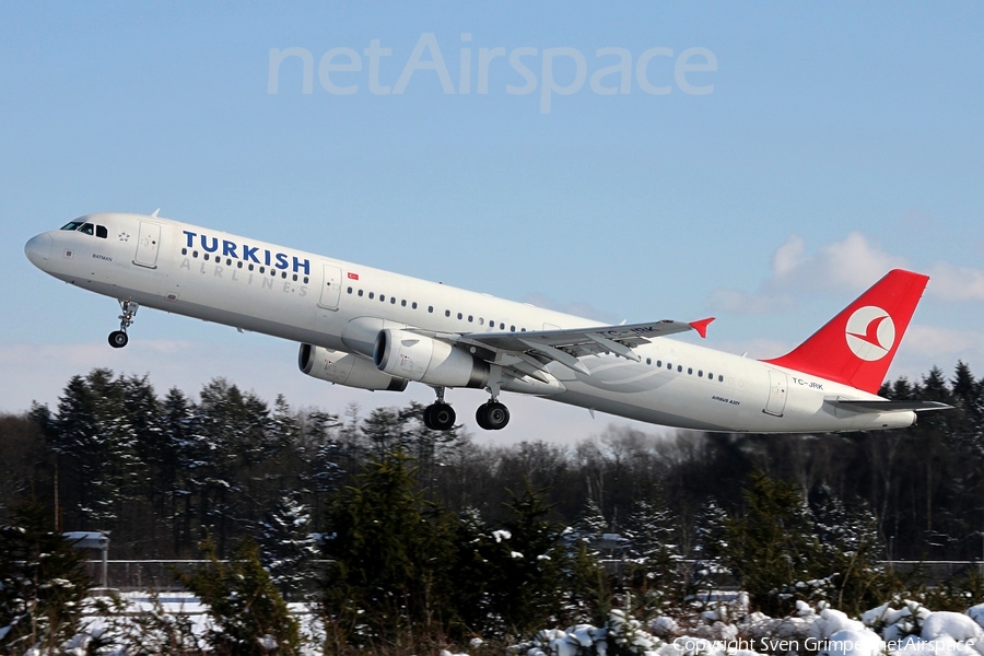 Turkish Airlines Airbus A321-231 (TC-JRK) | Photo 21910