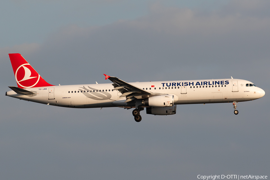Turkish Airlines Airbus A321-231 (TC-JRK) | Photo 312282