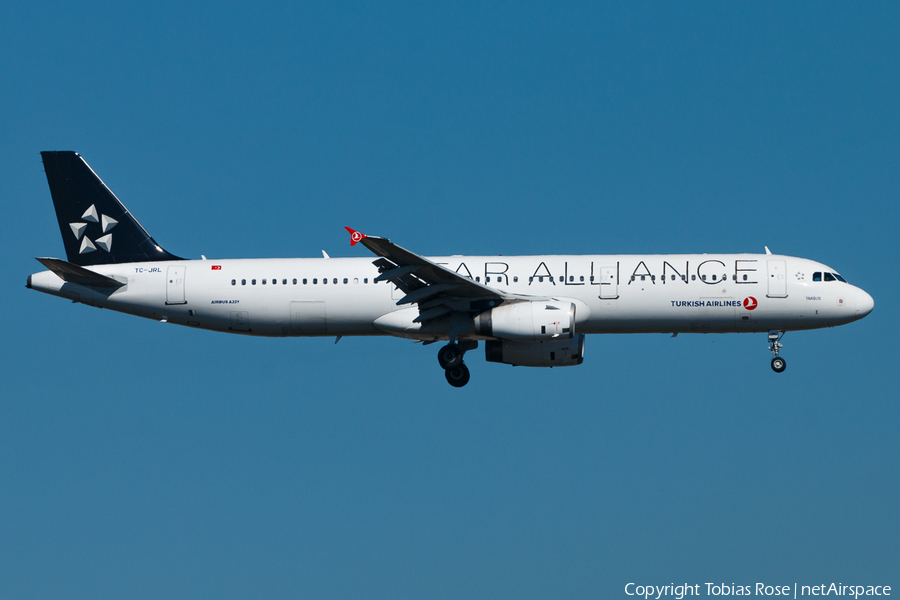 Turkish Airlines Airbus A321-231 (TC-JRL) | Photo 310480