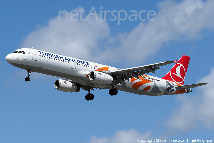 Turkish Airlines Airbus A321-231 (TC-JRO) | Photo 535123