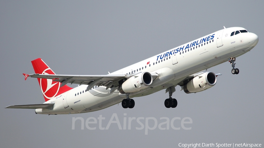 Turkish Airlines Airbus A321-232 (TC-JRP) | Photo 206274