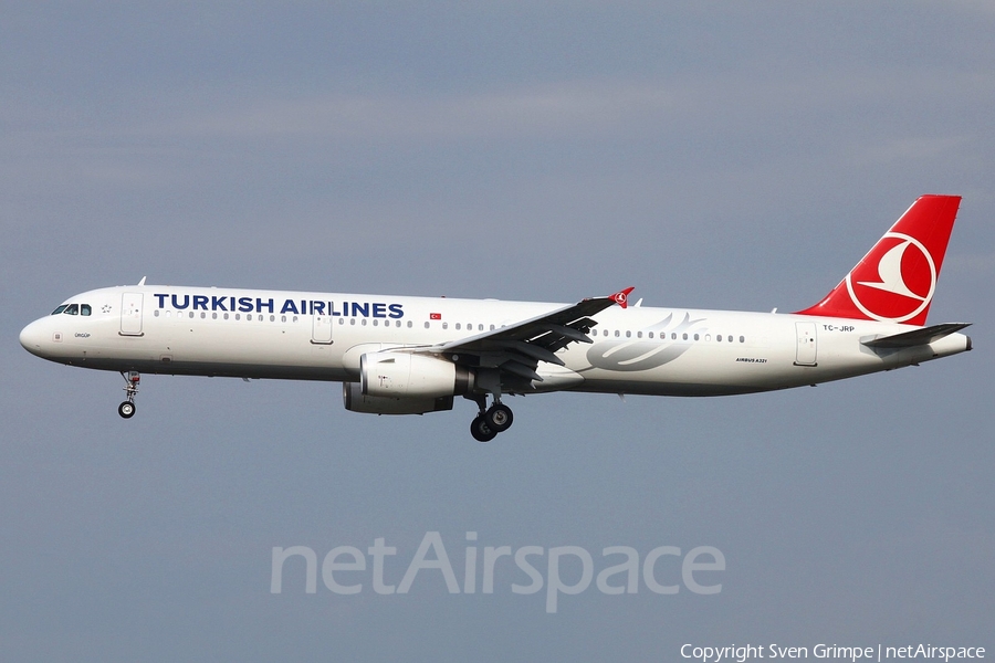 Turkish Airlines Airbus A321-232 (TC-JRP) | Photo 35137