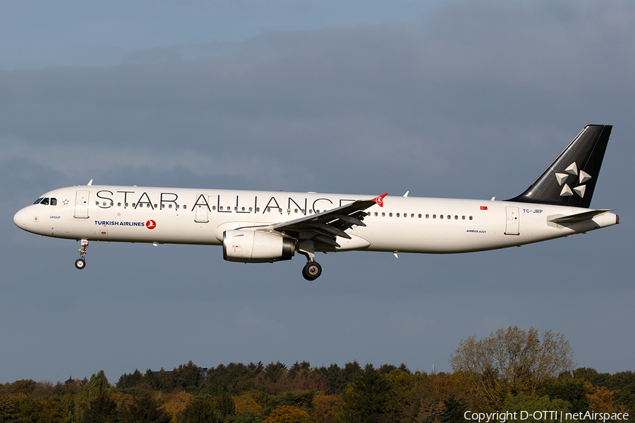 Turkish Airlines Airbus A321-232 (TC-JRP) | Photo 354966