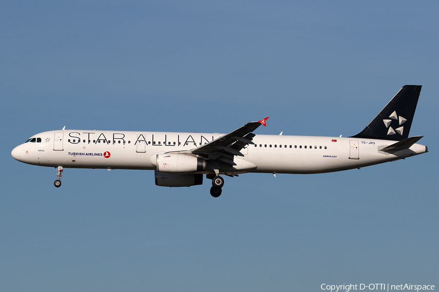 Turkish Airlines Airbus A321-231 (TC-JRS) | Photo 295343