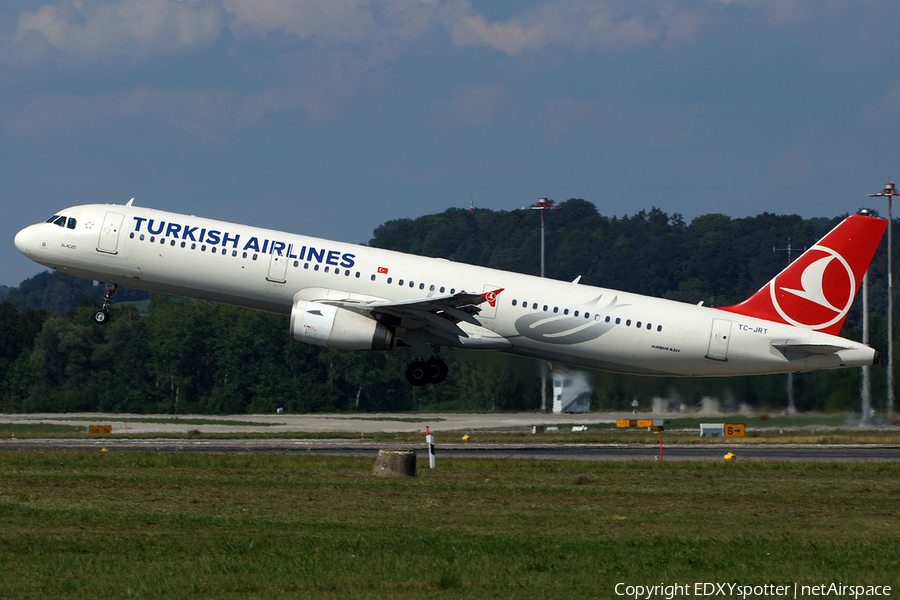 Turkish Airlines Airbus A321-231 (TC-JRT) | Photo 276723