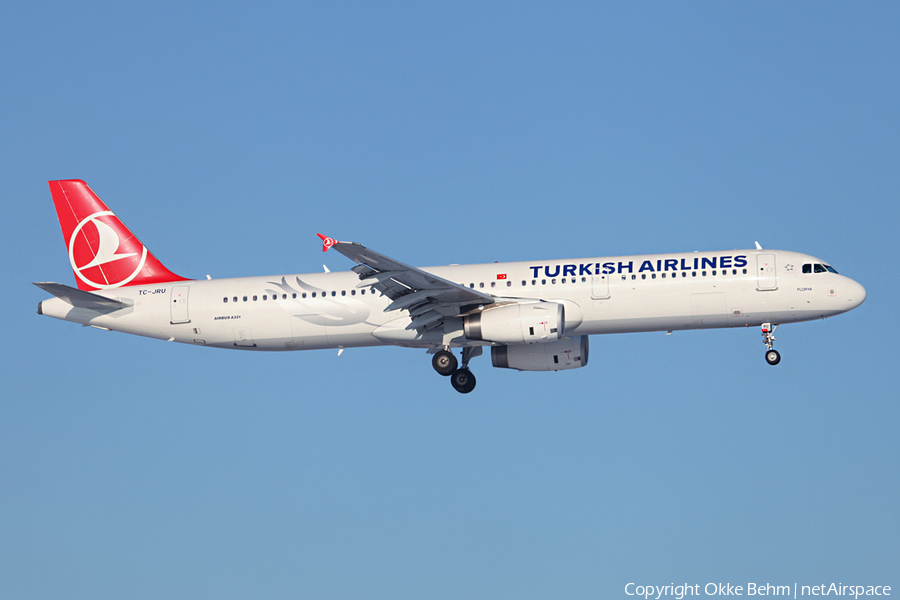Turkish Airlines Airbus A321-231 (TC-JRU) | Photo 36523