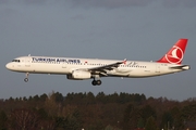 Turkish Airlines Airbus A321-231 (TC-JRU) at  Hamburg - Fuhlsbuettel (Helmut Schmidt), Germany