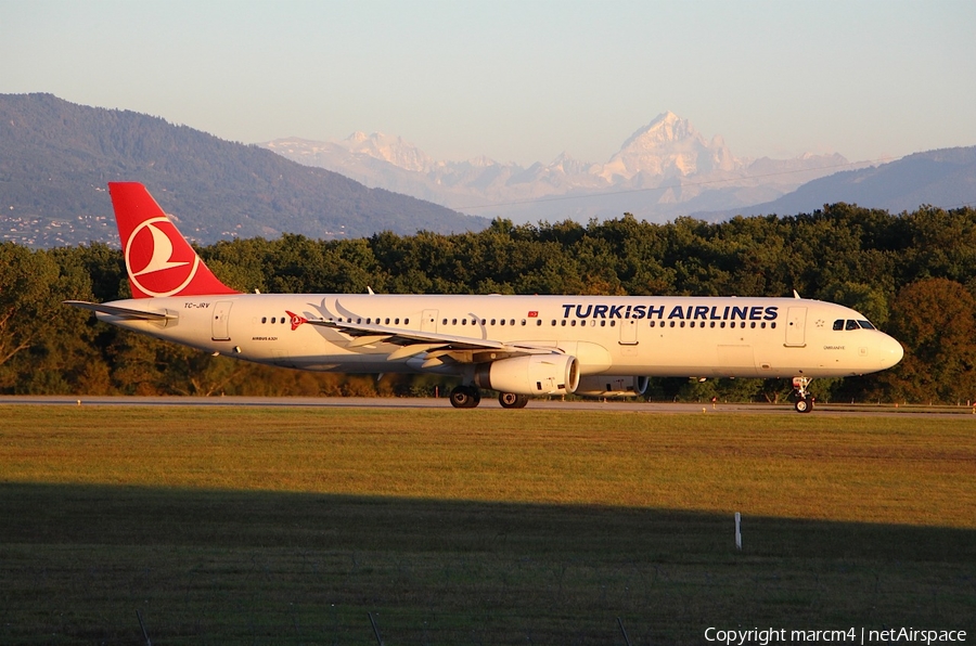 Turkish Airlines Airbus A321-231 (TC-JRV) | Photo 129020