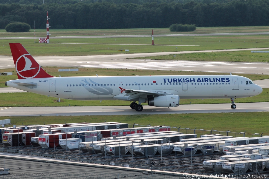 Turkish Airlines Airbus A321-231 (TC-JRV) | Photo 139186